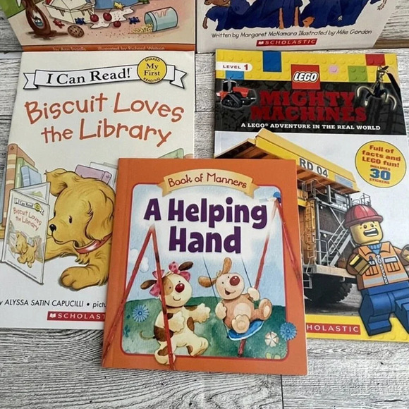 Lot Of 5 Books-Level 1 Readers-Softcover New - Picture 3 of 3